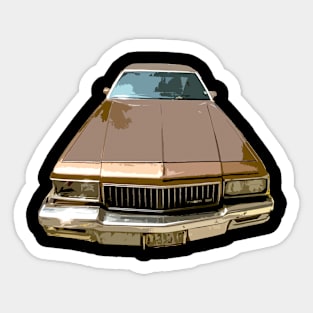 old car chevy Sticker